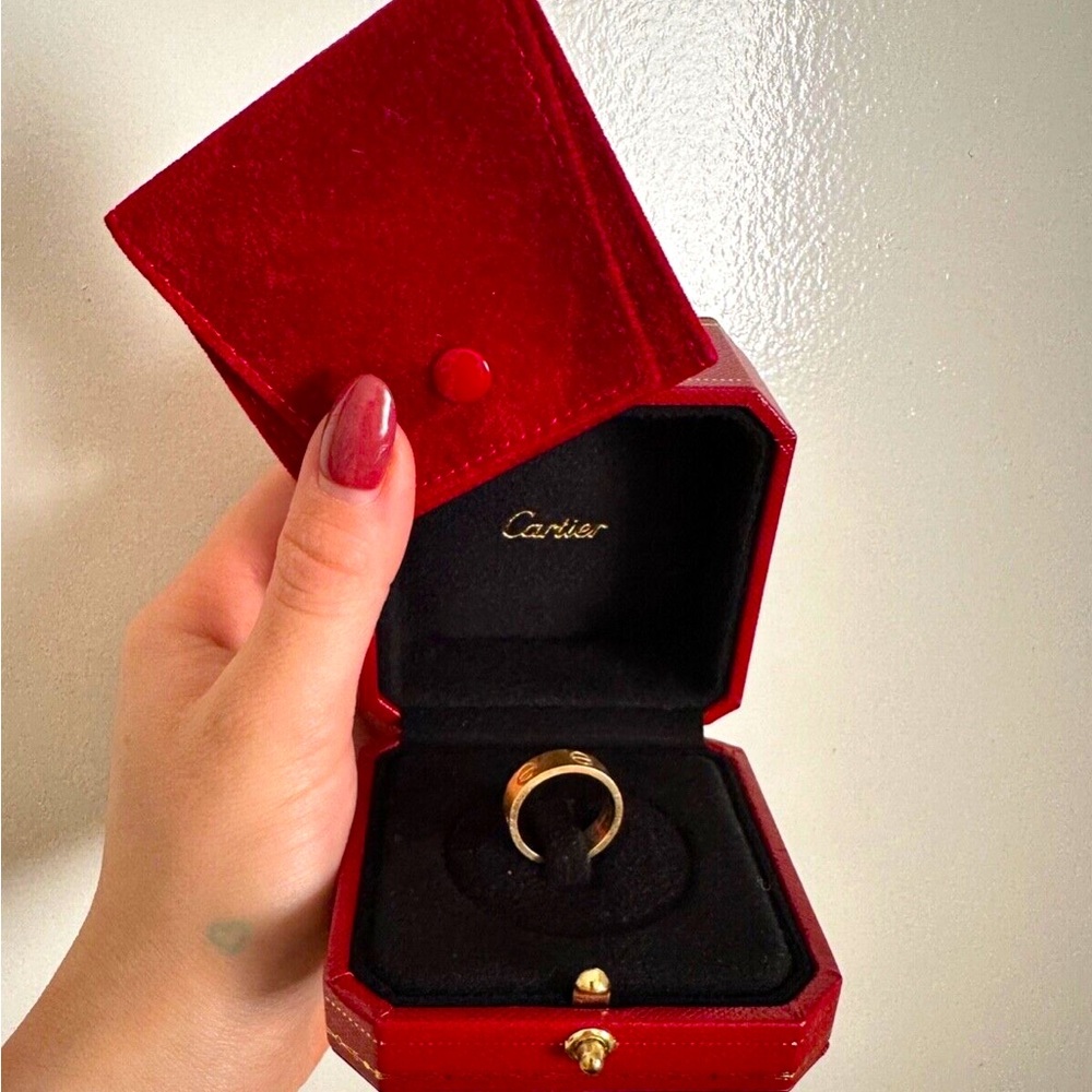 BRAND NEW! Cartier LOVE Ring, Yellow Gold size 6